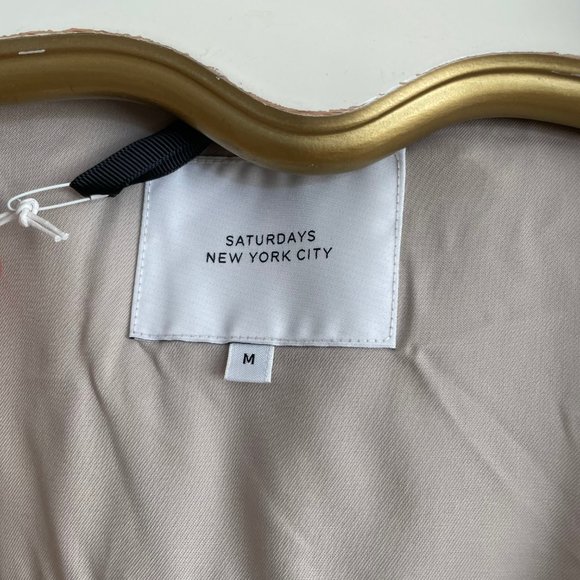 SATURDAYS NYC TRAVIS JACKET DUNE SIZE M - Picture 10 of 14